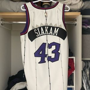 NBA Jersey Nike Raptors Pascal Siakam Retro Logo